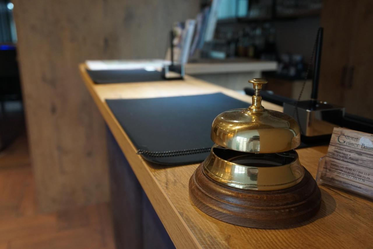 Hotel Gruener Baum Kaufbeuren Kültér fotó